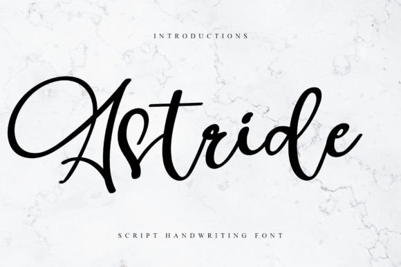 Astride Font: Festive Charm for Crafters