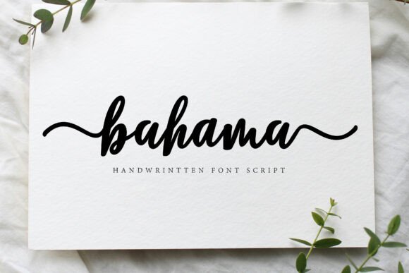 Bahama Font Review: A Script Typeface for Editorial Design