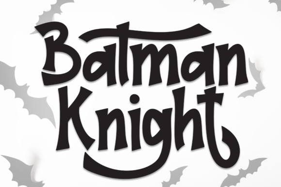Batman Knight: The Handwritten Font That Powers Campaigns