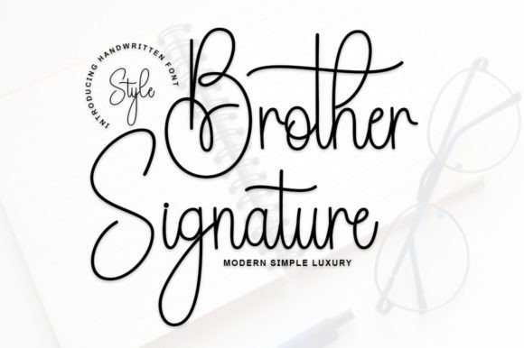 Brother Signature Font: An Editorial Review