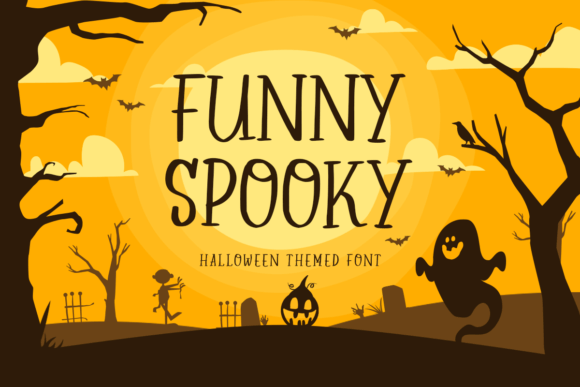 Funny Spooky: The Playful Typeface Your Halloween Brand Needs