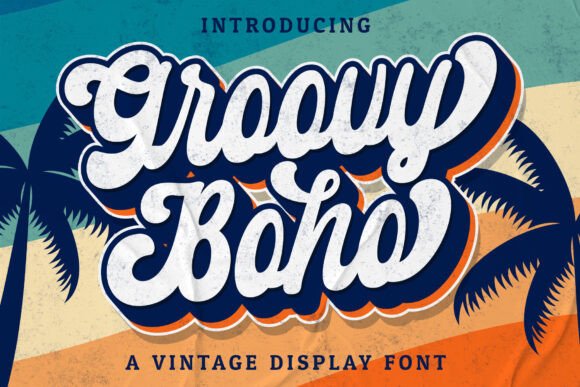 Groovy Boho: The Retro Typeface Your Craft Business Needs