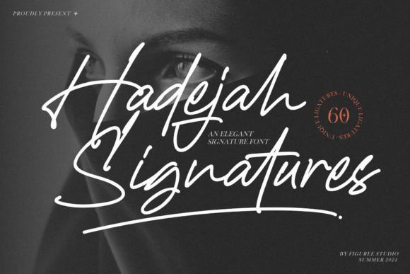 Hadejah Signature: The Elegant Typeface for Modern Campaigns