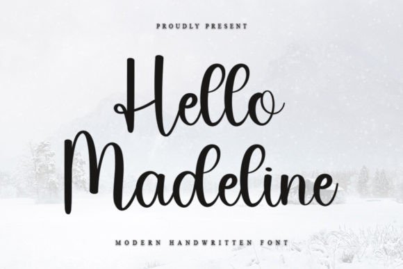 Hello Madeline Font for Modern Web Design