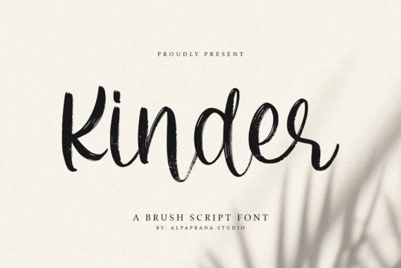 Kinder Font: A Modern Script for Campaigns
