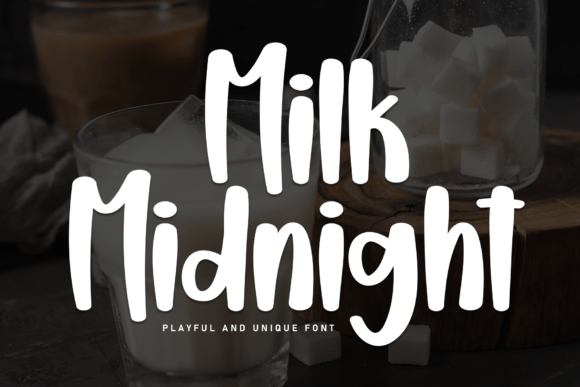 Milk Midnight: The Handwritten Font That Elevates Brand Identity
