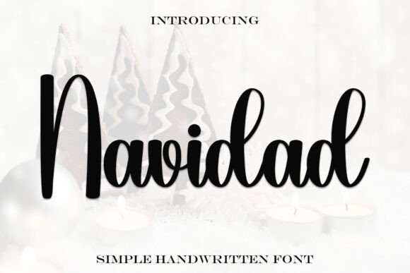 Navidad Font Review: A Trendy Handwritten Typeface for Branding