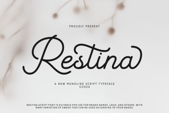 Restina Font Review: A Monoline Script for Modern Web Design