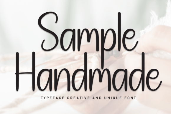 Sample Handmade: A Typeface for Editorial Elegance