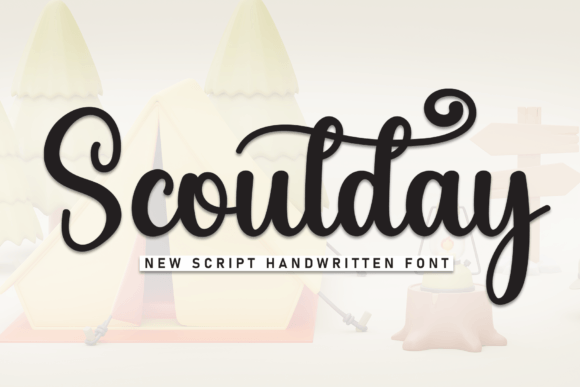 Scoutday: A Friendly Handwritten Font for Small Business Branding