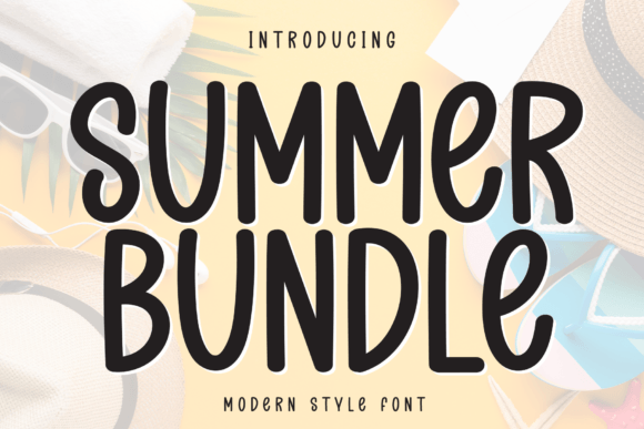 Summer Bundle: A Handwritten Font for Editorial Warmth