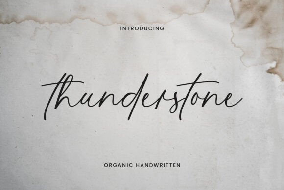 Thunderstone Font: The Campaign Typeface That Converts