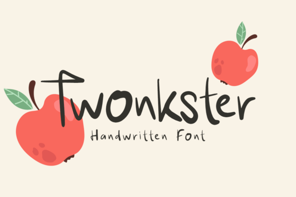 Twonkster: A Playful Handwritten Font for Editorial Design